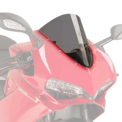 Puig Racing Screen Windshield Dark Smoke Ducati 1299 & S Panigale 2015 - 2017 - Image 1 of 3