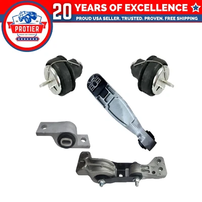 Fits 2007-2014 Volvo XC90 3.2L Engine Motor & Torque Strut Mount Set 5PCS : - Bild 1 von 2