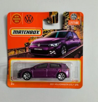 Modellino Volkswagen Golf GTE - Matchbox - Mattel - Immagine 1 di 3