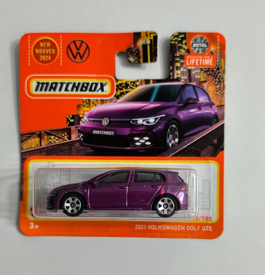 Modellino Volkswagen Golf GTE - Matchbox - Mattel - Immagine 1 di 3