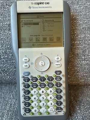 TI-Nspire CAS+ Graphing Calculator Texas Instruments Used - Image 1 of 4