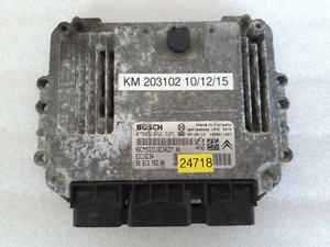 Unidad de control del motor Peugeot 206 1.4 HDI unidad de control Engine control unit 9661376380 - Imagen 1 de 4