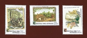 1982 AUSTRALIA " CHRISTMAS 1982 " ~ SET OF 3 ~ MINT UN HINGED - Picture 1 of 2
