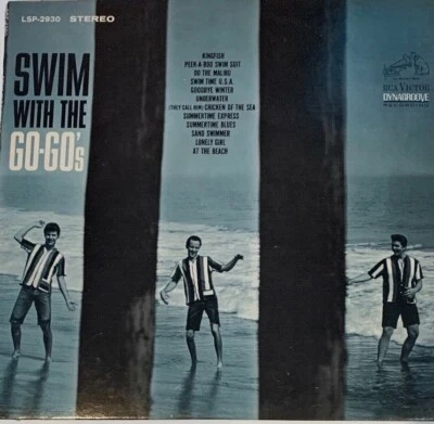 Go-Go's, Swim With The Go-Go's, LP, Surf, Original 1964 pressing, Beach Boys - Image 1 of 2