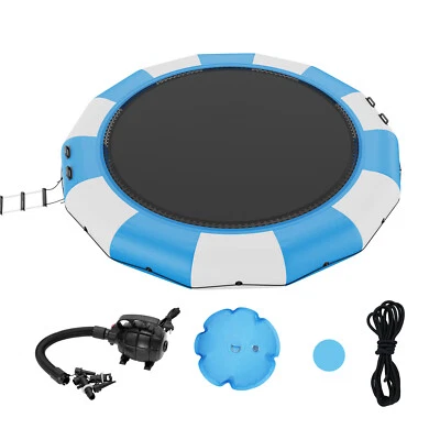 Uimoso 15ft Inflatable Water Trampoline Swim Platform Bounce for Pool Lake Toy - Image 1 of 4