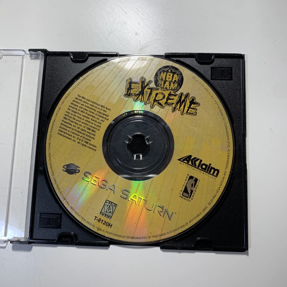 NBA Jam Extreme (Sega Saturn, 1996) - Image 1 of 1