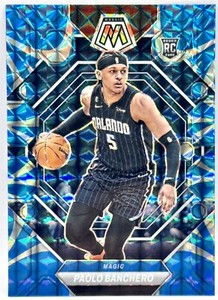 Paolo Banchero Rookie Card 2022-23 Mosaic Reactive Blue Prizm Rookie RC Magic
