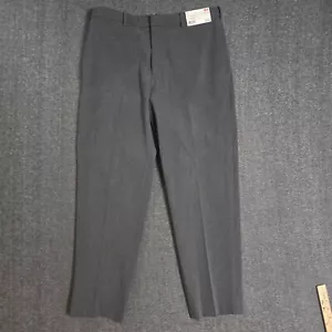 NWT Uniqlo Smart Ankle Pants Mens Size Large Waist 33 to 36 Gray Drawstring - Picture 1 of 9