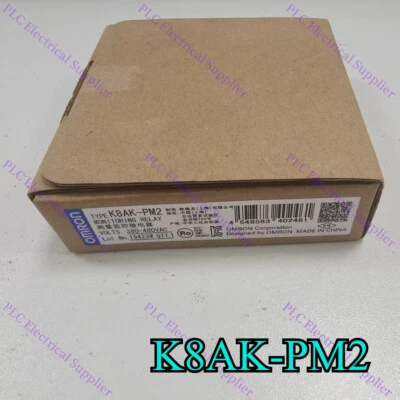 K8AKPM2 1X New in Box Brand Omron Relay K8AK-PM2 = K8AB-PM2 Fast Shipping - Image 1 of 3