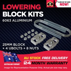 Lowering Blocks Kit Ford Ranger 2WD 1" (25mm) - Locating Pins 14 mm - Picture 1 of 7