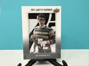 James Bond No Time to Die NOT JUST A NUMBER Chase Card NJV-2 Ben Whishaw as Q - Bild 1 von 2