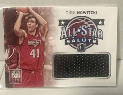 Dirk Nowitzki 2012-13 Elite All Star Salutes Game Jersey Mavericks - Image 1 of 2
