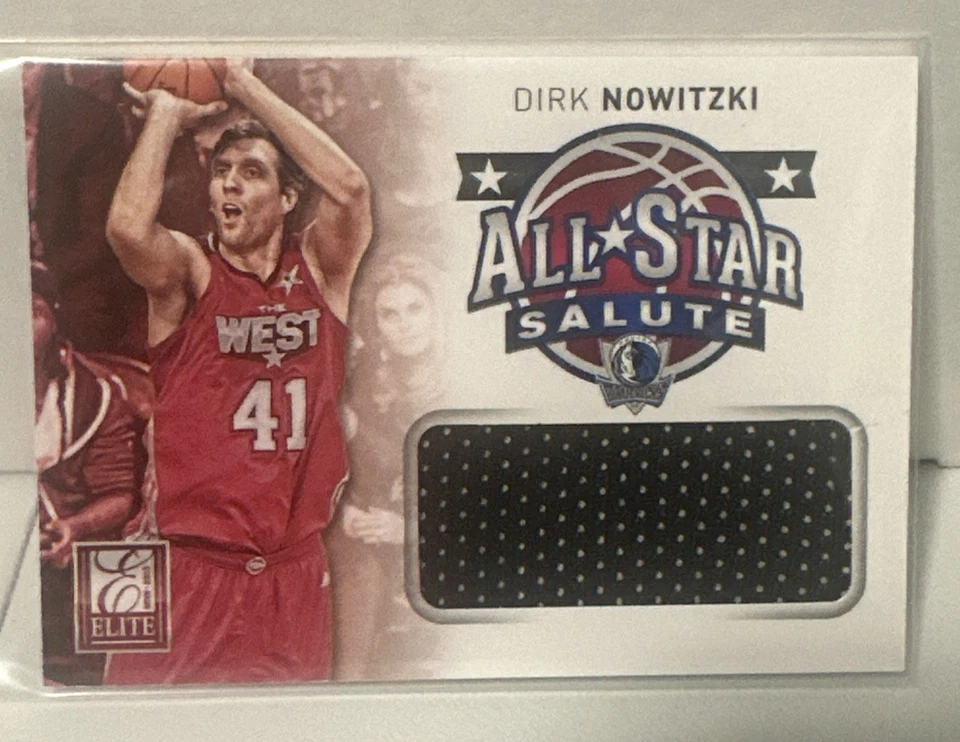 Dirk Nowitzki 2012-13 Elite All Star Salutes Game Jersey Mavericks - Image 1 of 2