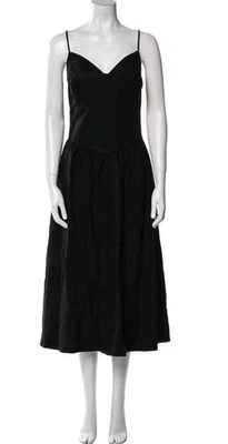 Christian Lacroix V-neck Midi Length Dress - Image 1 of 4