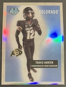 Travis Hunter 2023 Bowman University Chrome 1955 Refractor Football #55BF-10 - Picture 1 of 2