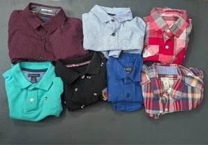 7 Variety Polo/Collar T-Shirt size 4T-5T for Boys - Picture 1 of 22