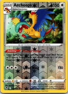 Archeops Reverse Holo Rare Deck Exclusives 147/195 NM - Picture 1 of 2