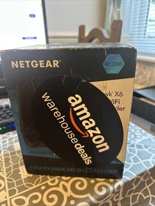 NETGEAR Mesh Tri-Band Wi-Fi AC2200 EX7700 Networking Transmitter Range Extender - Afbeelding 1 van 3