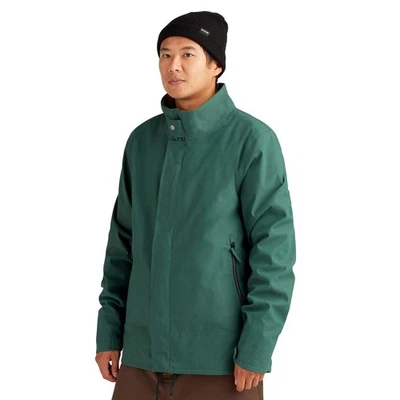 Chaqueta de Snowboard Dakine A-1 Shell Unisex Grande Verde Abeto Nueva Foto 1 de 4