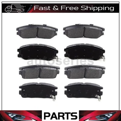 Juego de 2 pastillas de freno de disco delanteras traseras Magma para Chevrolet Captiva Sport 2008-2015 Foto 1 de 4