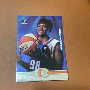 1998 Pinnacle WNBA Number Ones #8 Alicia Thompson Rookie New York Liberty - Picture 1 of 2
