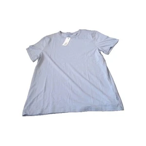 Mills Supply By Splendid - Mens Medium- Light Blue Short Sleeve Jersey Tee -NWT - Picture 1 of 7