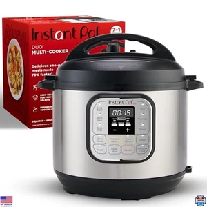3Qt 7-in-1 Electric Pressure Cooker, Slow Cooker, Steamer, Sauté, Yogurt Maker - Picture 1 of 6