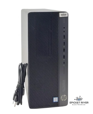 HP EliteDesk 800 G4 Workstation 3.20GHz 6-Core i7-8700 512GB SSD 32GB RAM P2200 - Image 1 of 4