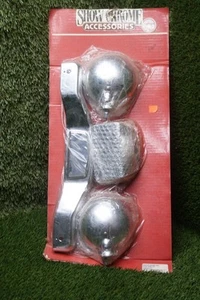 Show Chrome Contour Driving Light Bar Kit Yamaha Road Star - Picture 1 of 1
