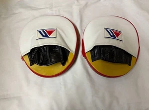 Winning CM-5 Boxhandschuhe kleine Boxhandschuhe ovale Handschuhe blau rot weiß gelb JAPAN - Bild 1 von 2