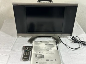 Sharp Aquos LC-15B9U-SM 15" LCD Color Retro Gaming Liquid Crystal TV w/ Remote - Picture 1 of 6