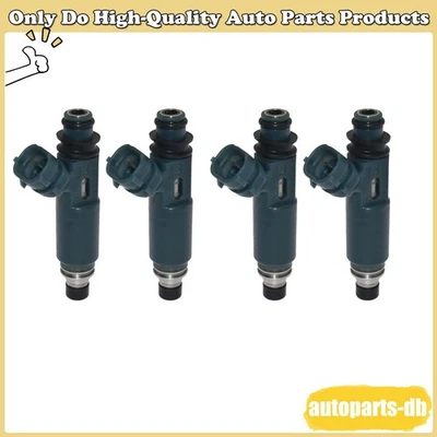 Inyector de combustible 4 piezas 23250-11120 para Toyota Starlet EP91 Corolla EE102 Foto 1 de 4