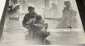Army National Guard Recruitment Promo “Irresistible Force” 1986 Print Ad #24102 - Picture 1 of 1