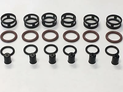 KIT REPARACIÓN INYECTOR COMBUSTIBLE JUNTAS TÓRICAS FILTROS SE ADAPTA A NISSAN MAXIMA 1989-1992 3,0 L V6 Foto 1 de 2