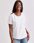 Hanes Tri-blend T-Shirt Relaxed Fit Tee Short Sleeve Soft Women Light Originals