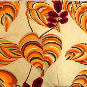 Electric by Valori Wells von Free Spirit Fabrics 2 Yard Lot braun rot orange Wirbel - Bild 1 von 2
