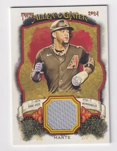2024 Topps Allen & Ginter RELIQUIA USADA EN EL JUEGO #AGR-KM KETEL MARTE Diamondbacks - Imagen 1 de 2