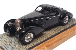 Heco Miniatures 1/43 Scale 391M - 1939 Bugatti 57S Gangloff - Black - Picture 1 of 6