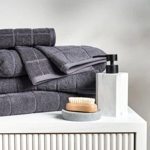 Sheraton Subway 5 Piece Towel Set - Slate - Picture 1 of 3