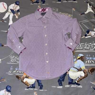 Мальчики Thomas Dean длинным рукавом рубашка на пуговицах размер 4 - Изображение 1 из 4