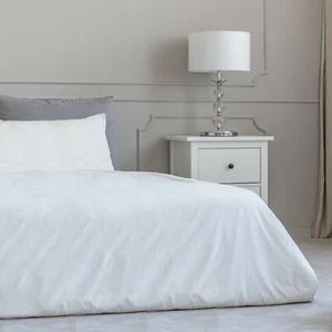 Bed Sheets Soft Hotel Soft Bamboo Cotton Feel 4 Piece Deep Pocket Bed Sheet Set - Picture 1 of 19