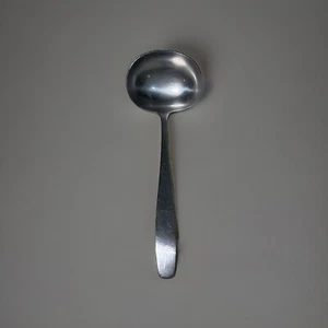 Leonard Stainless Korea Gravy Ladle Plain Handle Satin 6 1/4 Inches Long - Picture 1 of 4