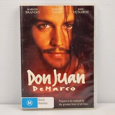 Don Juan DeMarco DVD Movie 1994 Johnny Depp Marlon Brando Romance Drama Reg 4