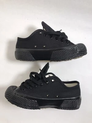 ARTIFACT BY SUPERGA 2434-MS JAPANESE CANVAS LOW SIZE 6 Men's TRIPLE BLACK - Image 1 of 4
