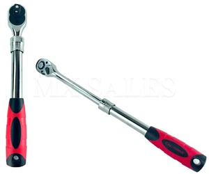New 1/2" OR 3/8" Drive Extendable Long Handle Socket Ratchet - Picture 1 of 1