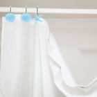 Summer Shower Curtain Hooks Bathroom Rings Shell Metal