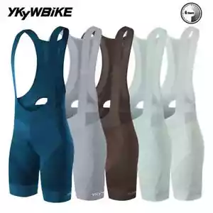 YKYWBIKE Para hombres Ciclismo Culotte con tirantes Bicicleta de Carretera Baberos Bicicleta Medias MTB Babero Pantalones - Imagen 1 de 112