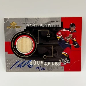 1999-00 Upper Deck MVP Game Used Souvenirs Autographs Pavel Bure #2 /25 - Picture 1 of 2