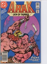 Arak Son of Thunder 1981 series # 22 Canadian variant very fine comic book