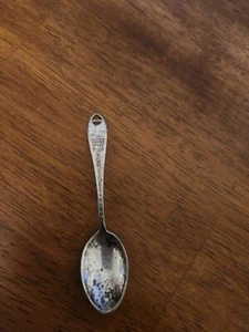 Sterling Silver Souvenir Spoon Royal Gorge Colorado Highest Bridge In The World - Picture 1 of 6
